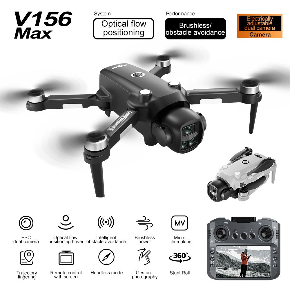 V156 Max Drone 4K Drone Profis - Jjrc Drone X12 avaliação e preço