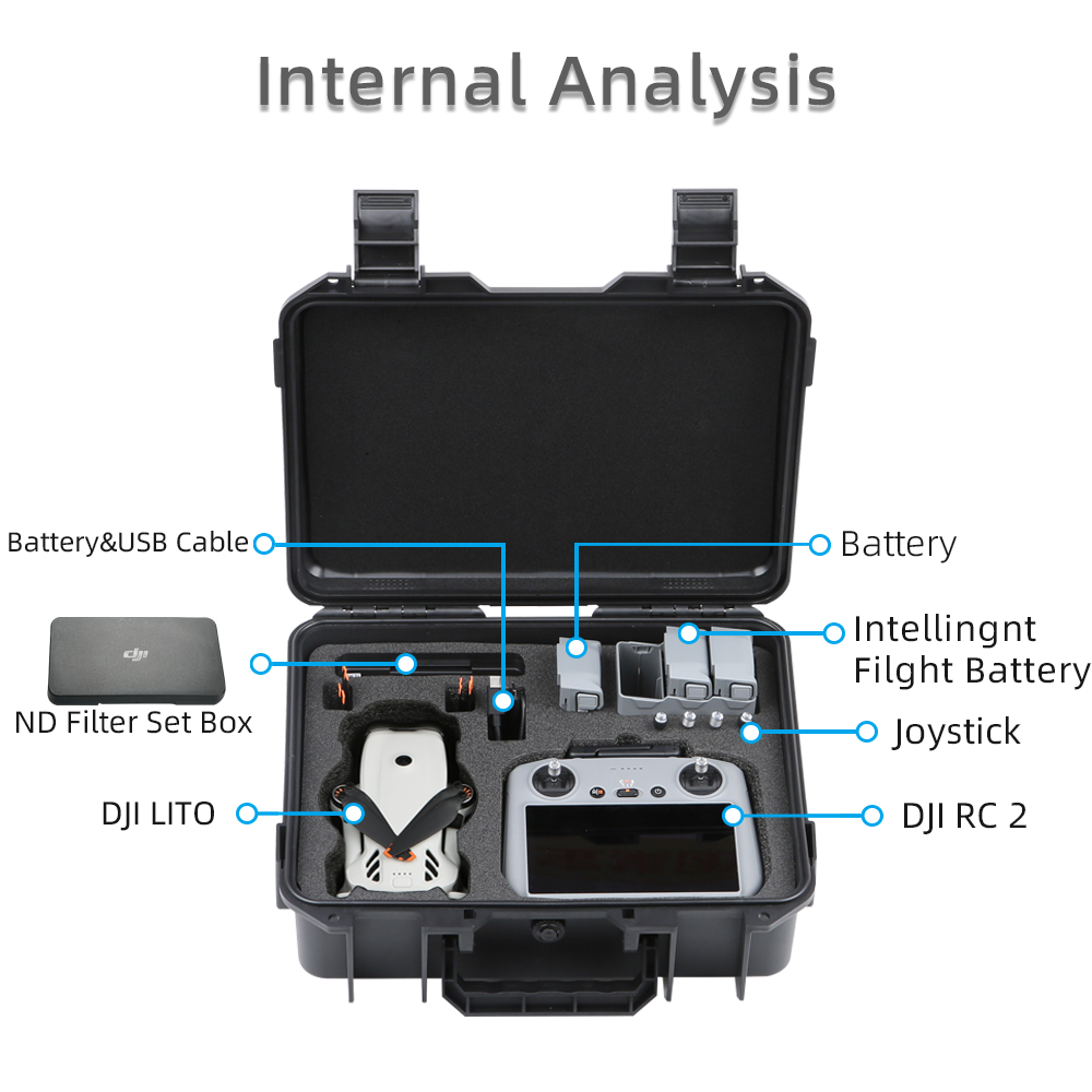 Estojo de Armazenamento Rígido - Drone Rc Cover avaliação e preço
