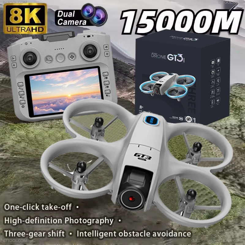 Drone GT3 Max com GPS e Fluxo  - Drone Ae Rc avaliação e preço