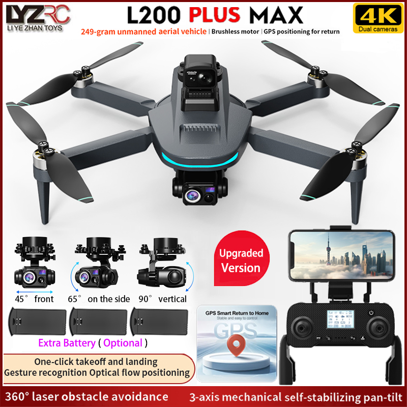 Novo l200 plus max gps drone 5 - Jjrc Drone X12 avaliação e preço